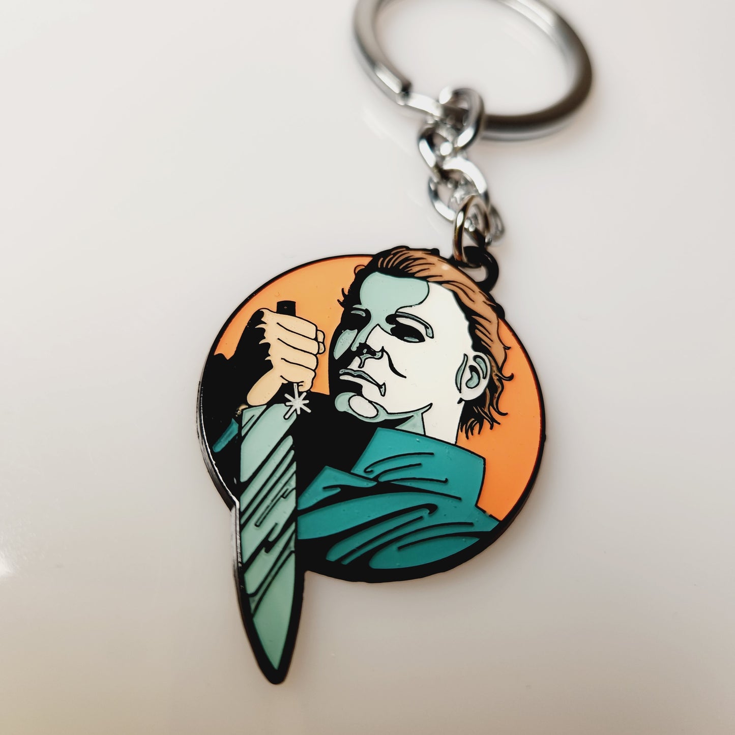 Halloween Michael Myers Horror Keychain