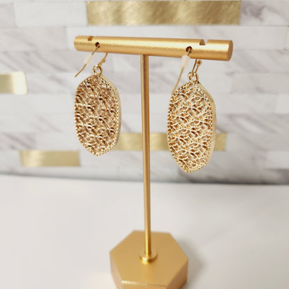 Genuine Leather Western Cowhide Earrings