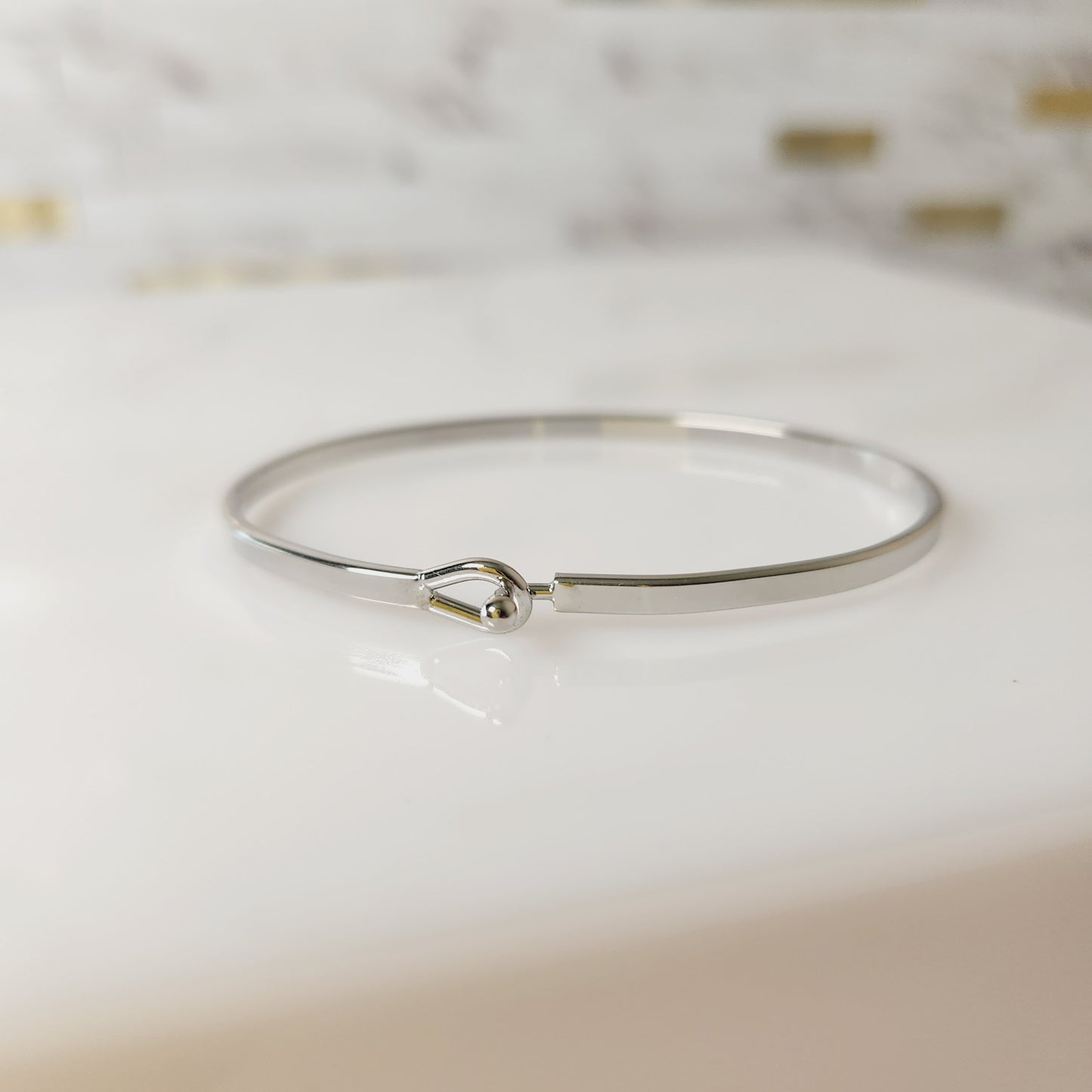 Nevertheless, She Persisted Inspirational Bangle Bracelet