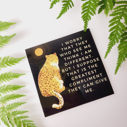 They Who See Me Original Vinyl Sticker