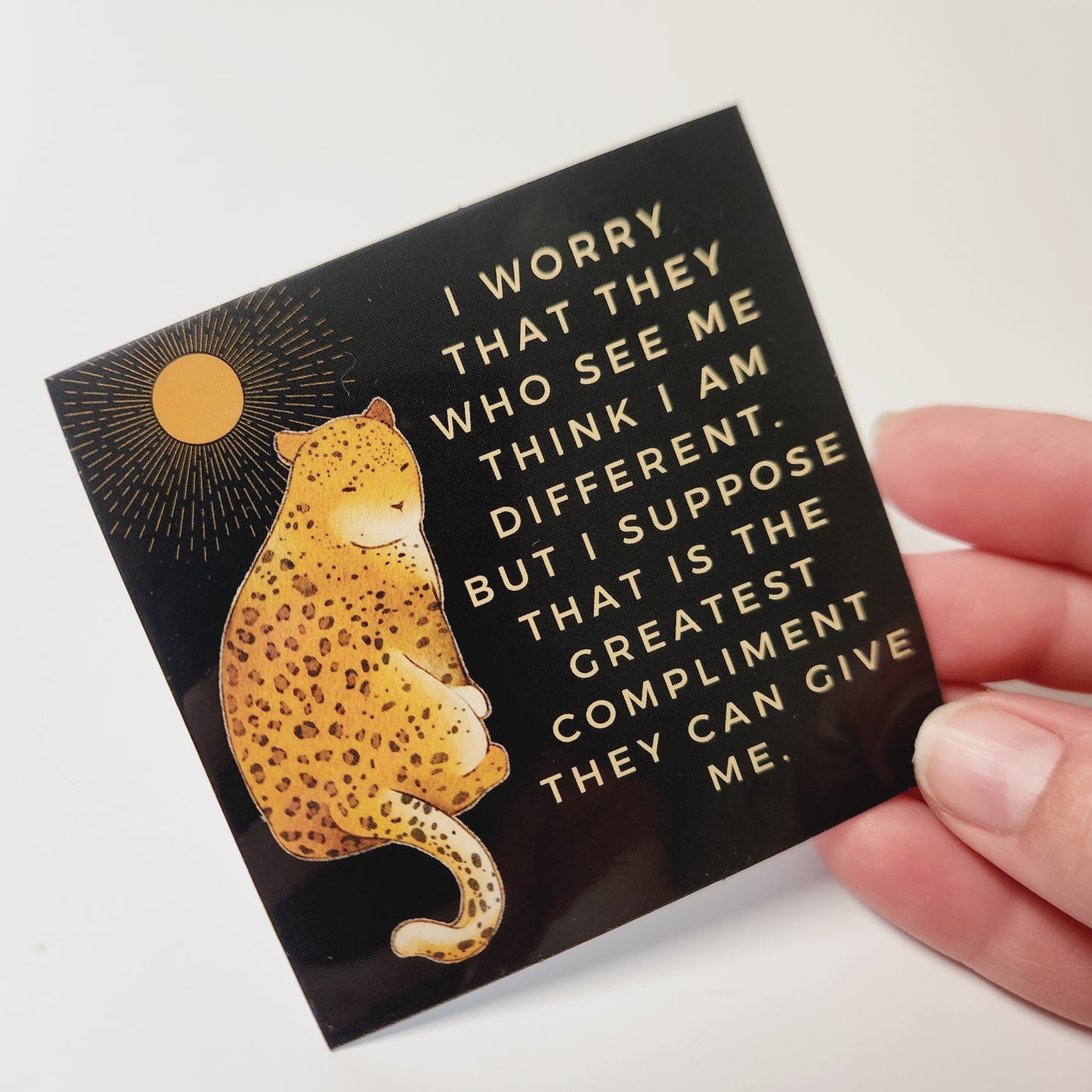 They Who See Me Original Vinyl Sticker