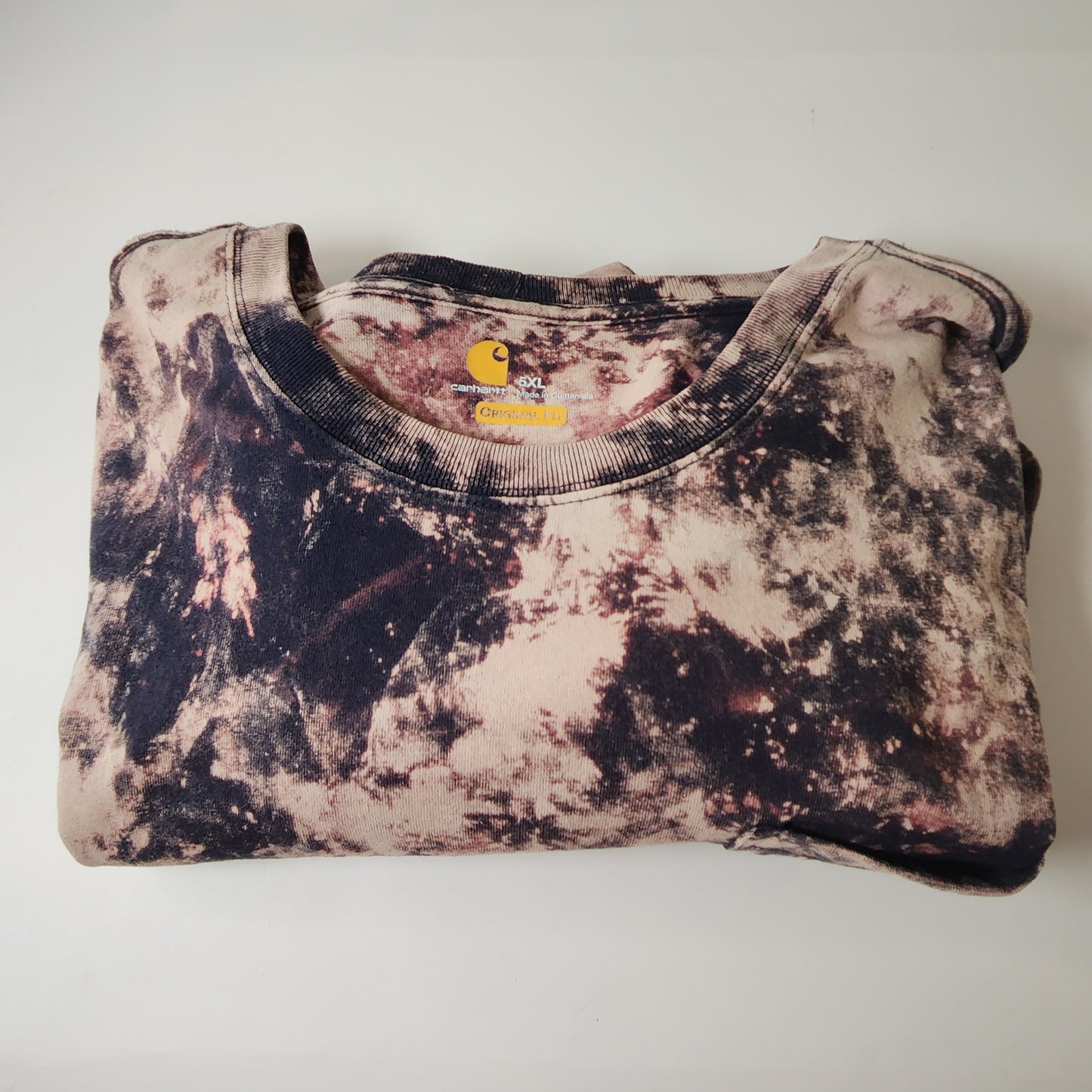 Oversized 5XL Custom Bleached Carhartt Shirt